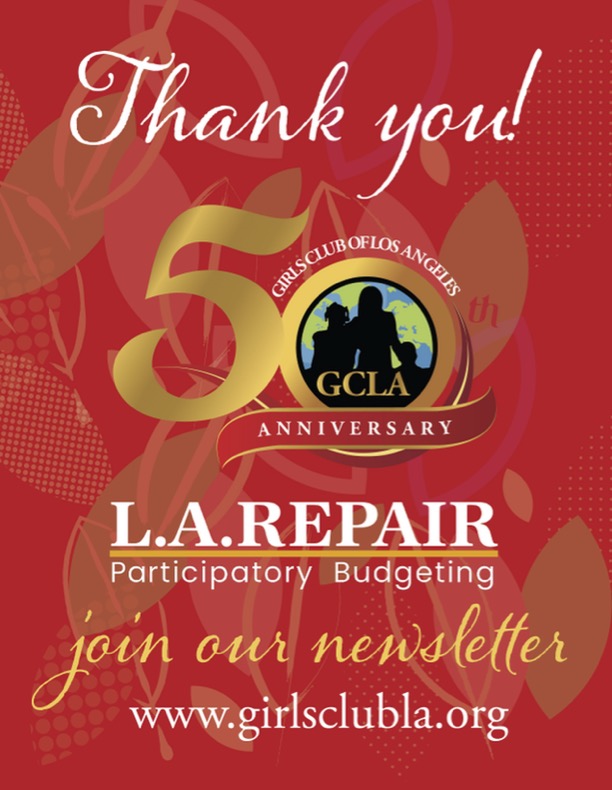 LA REPAIR THANK YOU & Week