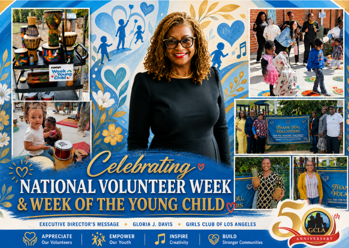 April Executive Director Letter - National Volunteer Week & Week of The Young Child