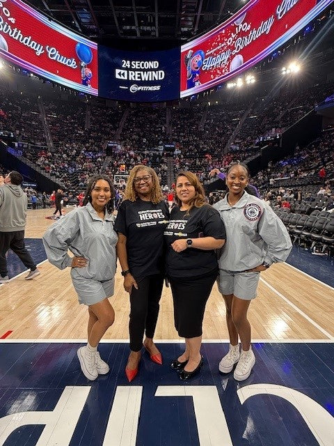 GCLA Honored by The LA Clippers During National Women's History Month